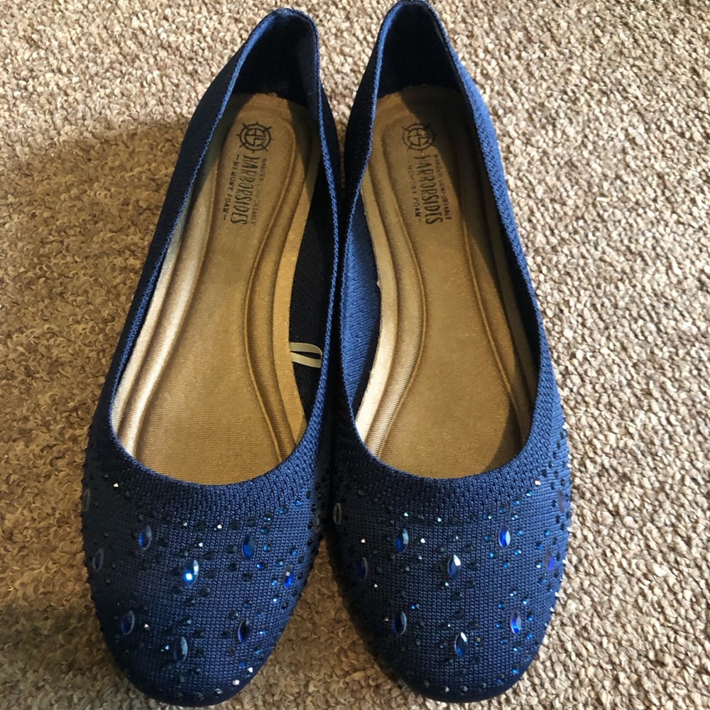 Harborsides memory foam flats